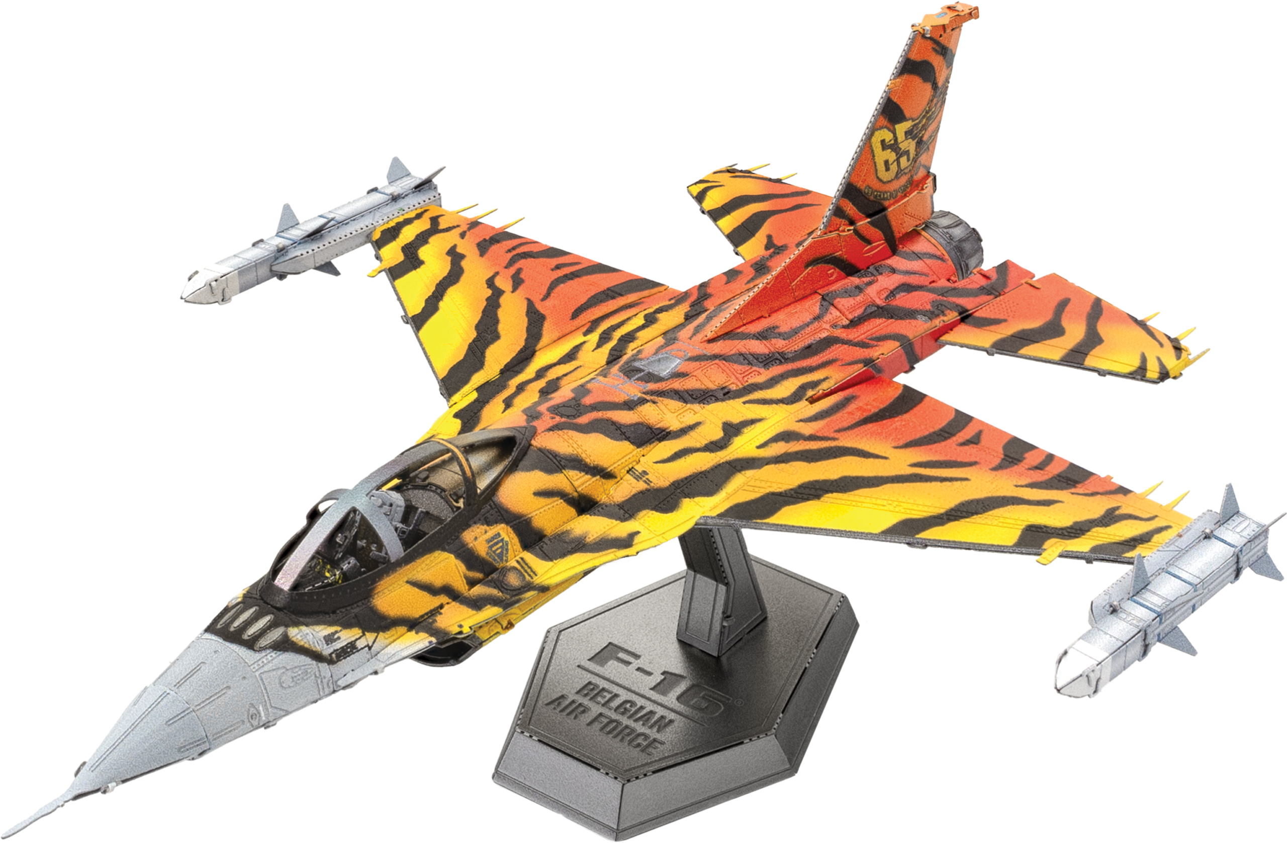 Metal Earth F-16 Fighting Falcon – Belgian Air Force – Metall Bausatz