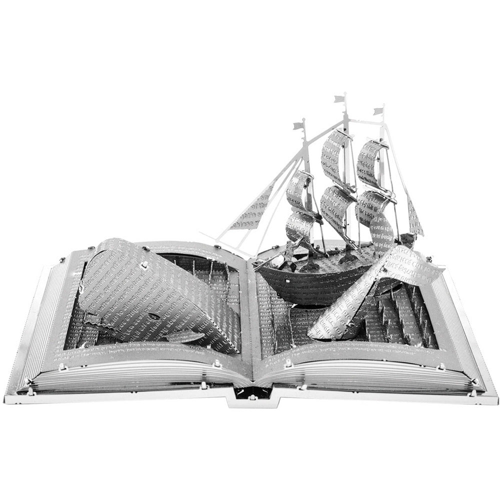 Moby Dick Book Sculpture – Metall Bausatz