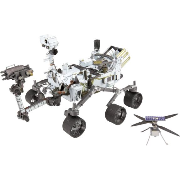 Mars Rover Perseverance & Ingenuity Helicopter – Metall Bausatz