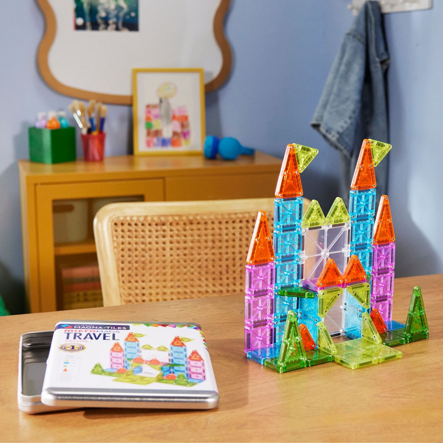 Magna-Tiles® MicroMAGS Travel Deluxe - 55 Teile