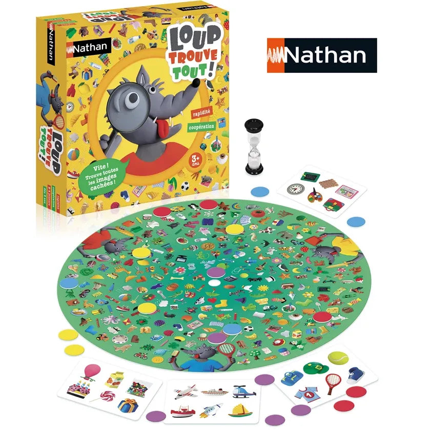 Nathan Le loup trouve tout!