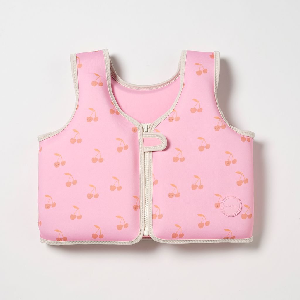 Sunnylife Kinder Schwimmweste 3-6 Cotton Candy Cherry