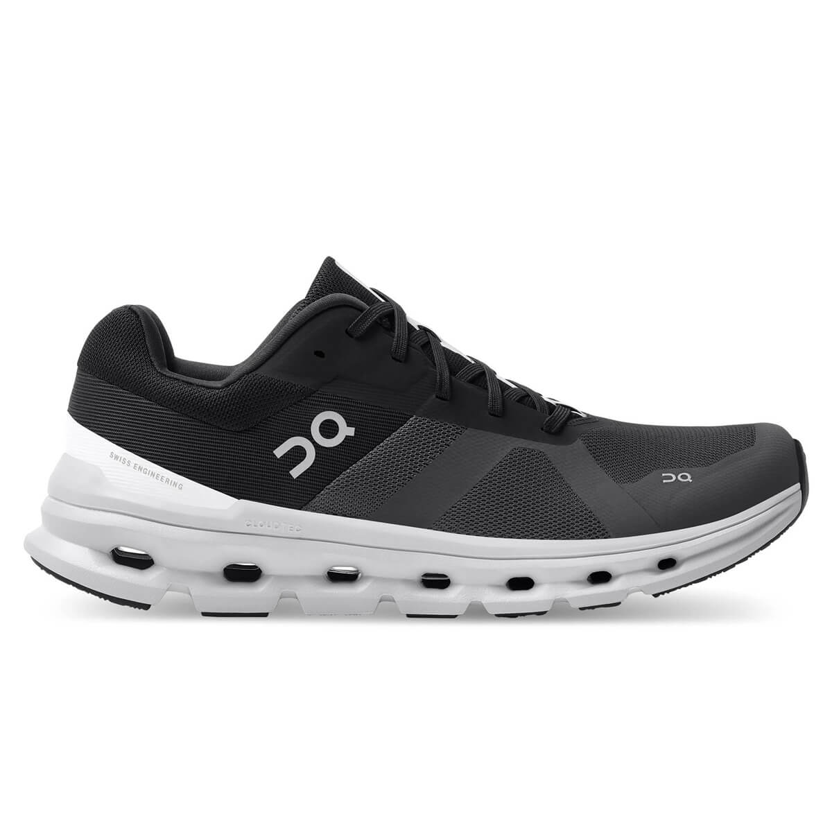 ON Herren Schuh Cloudrunner (dunkelgrau/  schwarz, 42.5)