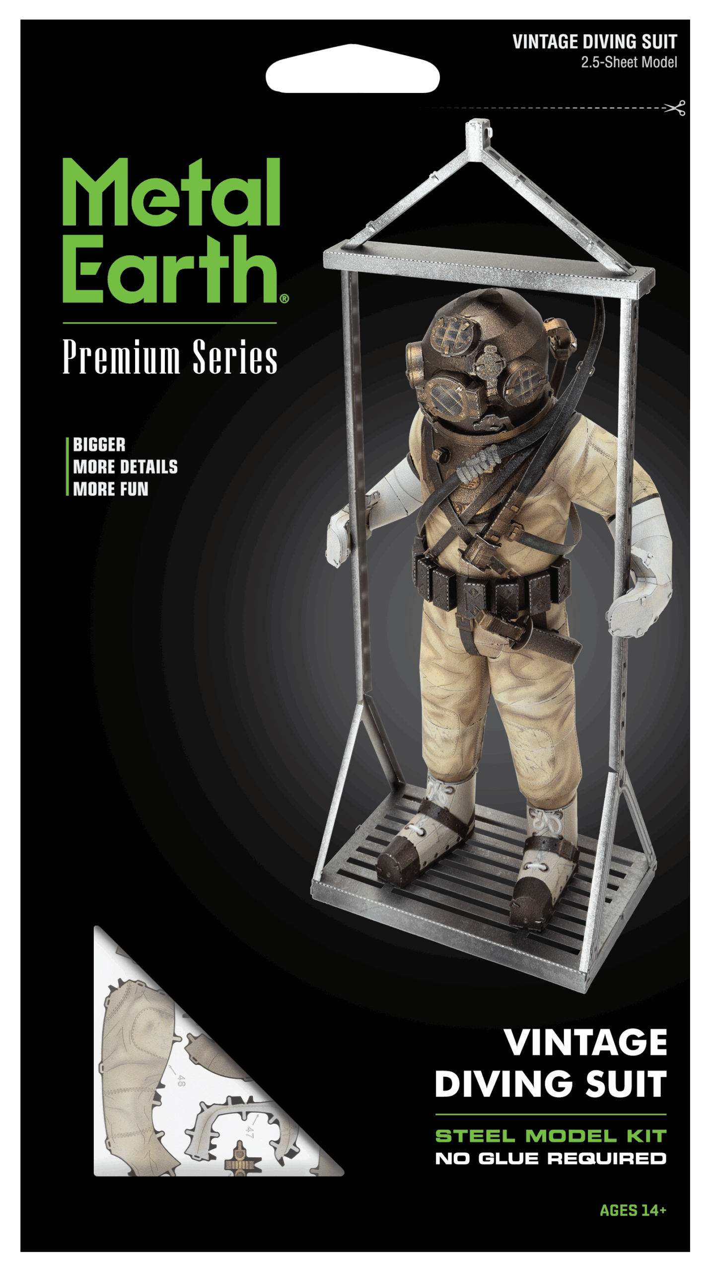 Metal Earth Vintage Diving Suit – Premium Metall Bausatz