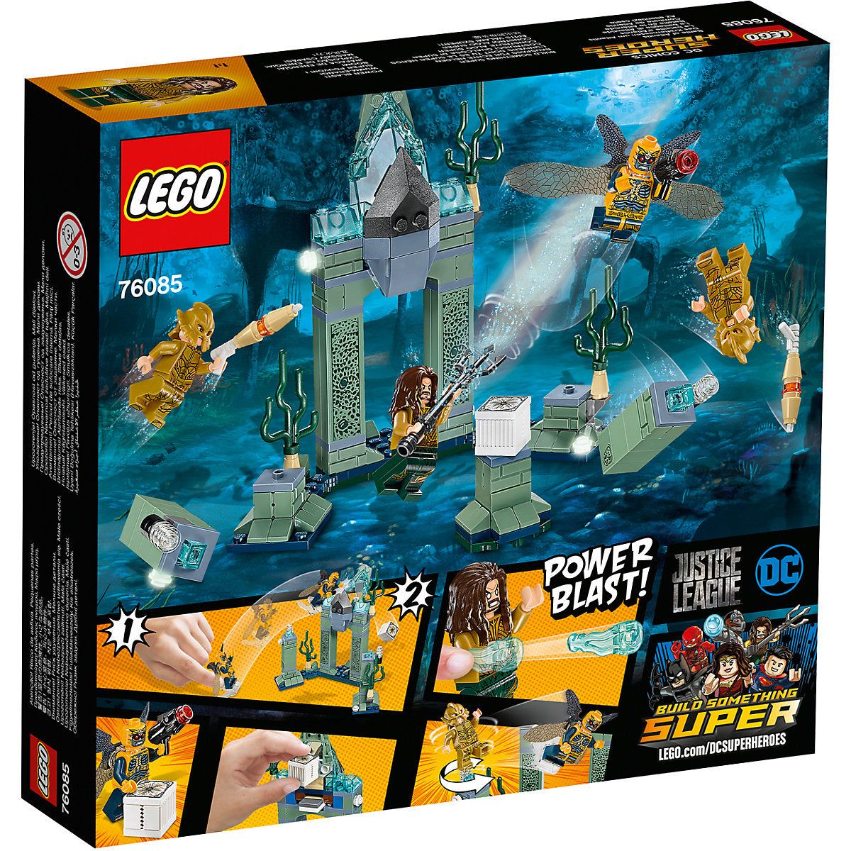 LEGO DC Comics Super Hereos Das Kraftmessen um Atlantis 76085