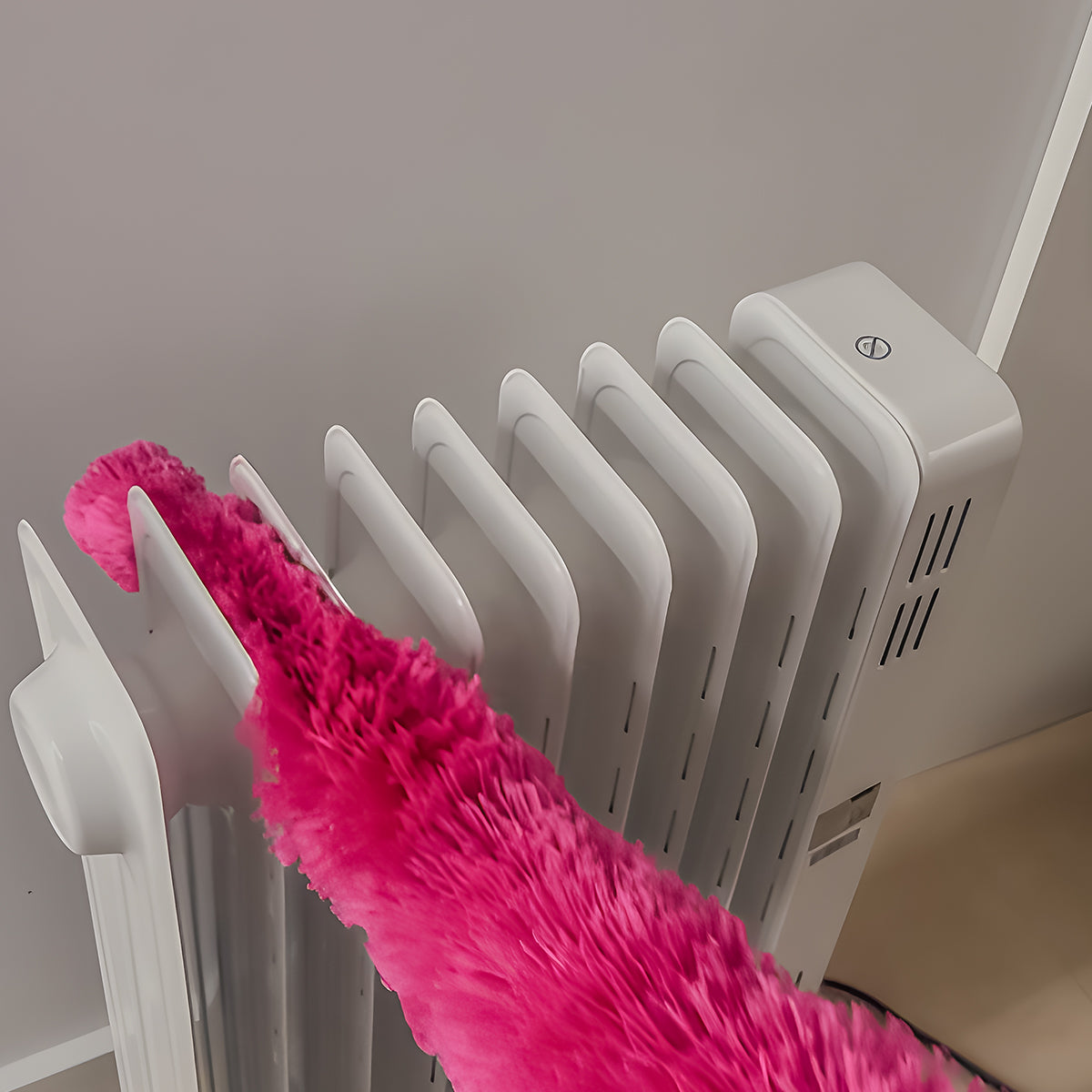 CREaCLEAN Radiatorenbürste – Heizungsbürste mit Teleskopstielvorrichtung