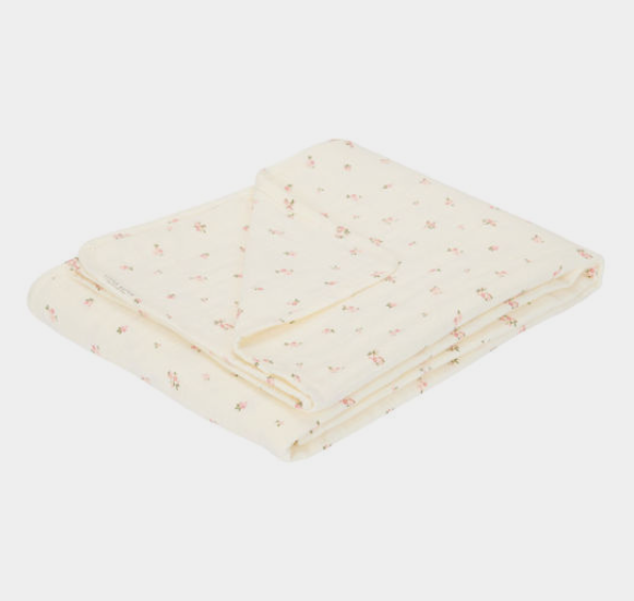 Little Dutch Stubenwagen-Sommerdecke 4-lagig
 muslin Fairy Blossom