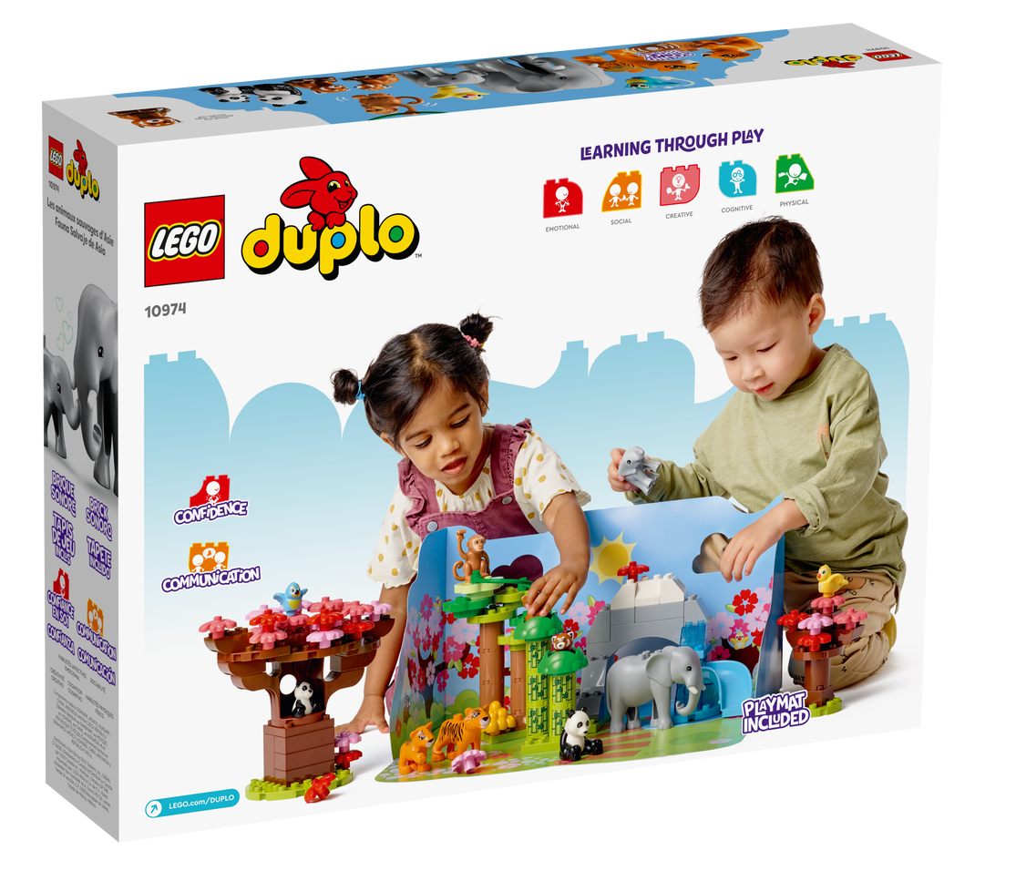 LEGO Duplo Wilde Tiere Asiens 10974
