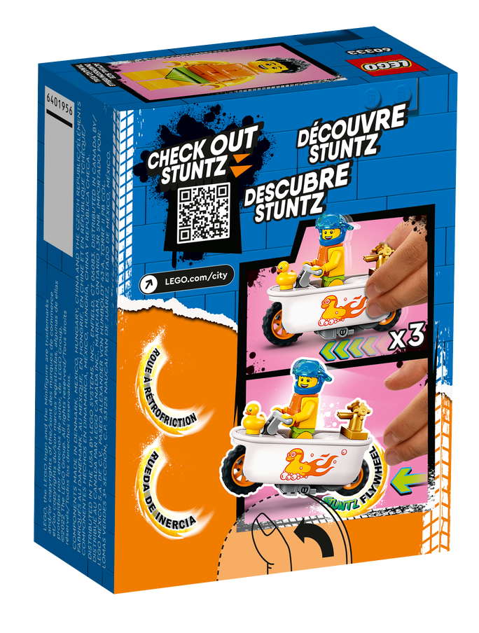 LEGO City Badewannen-Stuntbike 60333