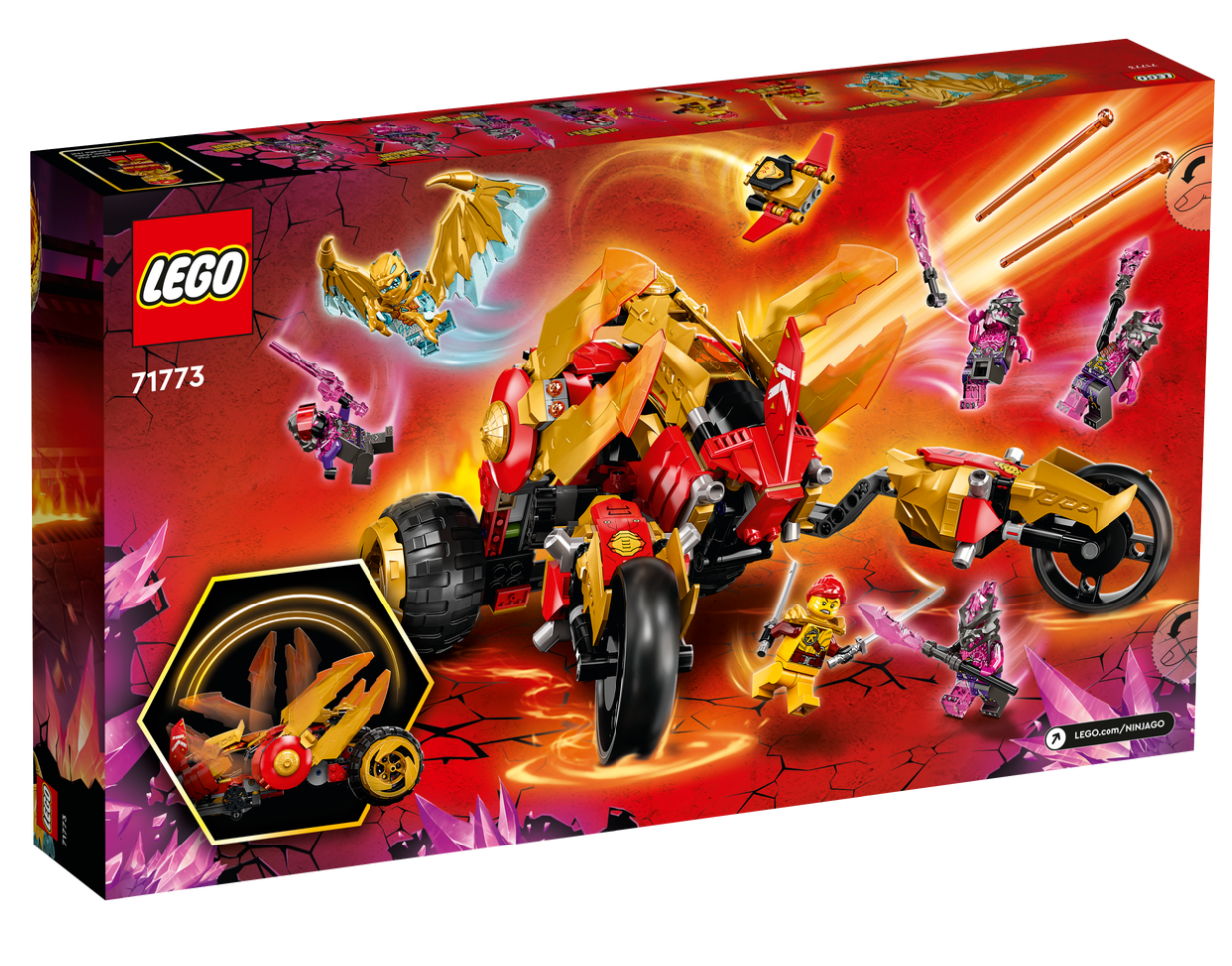 LEGO Ninjago Kais goldener Drachenjäger 71773