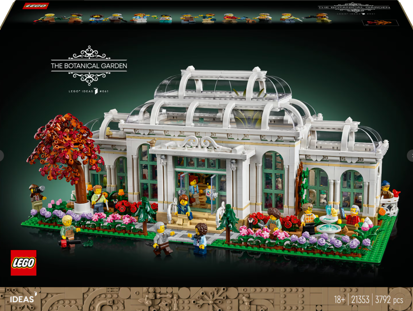 LEGO Ideas der botanische Garten 21353