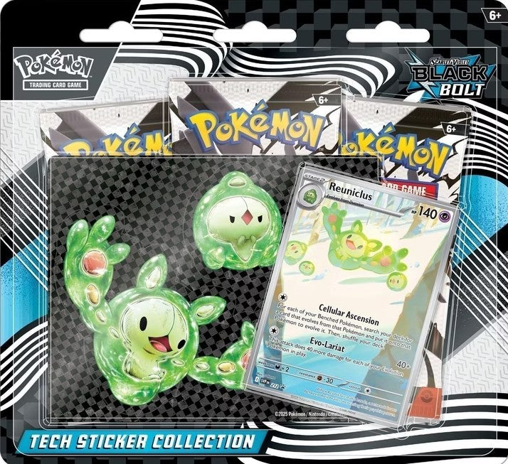 P-EN SV10.5 Black Bolt Tech Sticker Collection