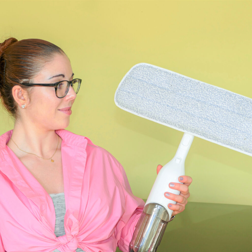 CREaCLEAN Mikrofaser Universal Wischbezug für CREaCLEAN SprayMop, 2er Set