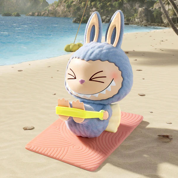 Pop Mart Labubu The Monsters Lazy Yoga Series Figures Sealed Case (Einzelpack)