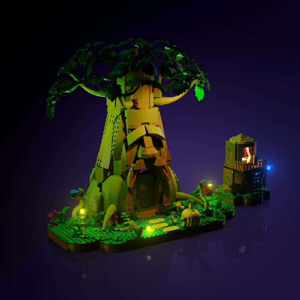 LMB 2.0 LED Lich für LEGO The Legend of Zelda - Deku-Baum 2 in 1 77092