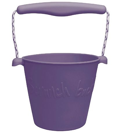 Scrunch Bucket - Silikon Eimer Violett