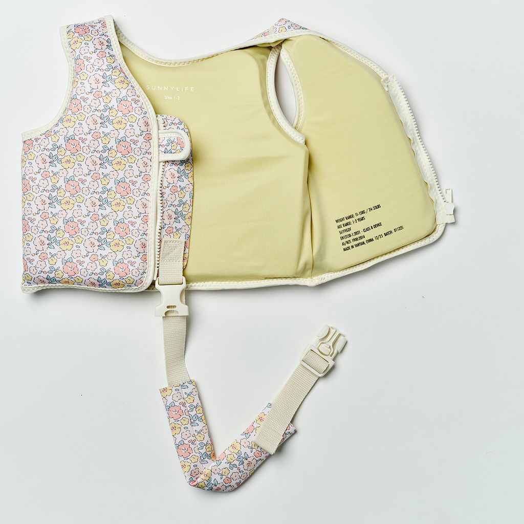 Sunnylife Schwimmweste 1-2 Into the Garden Ditsy Floral