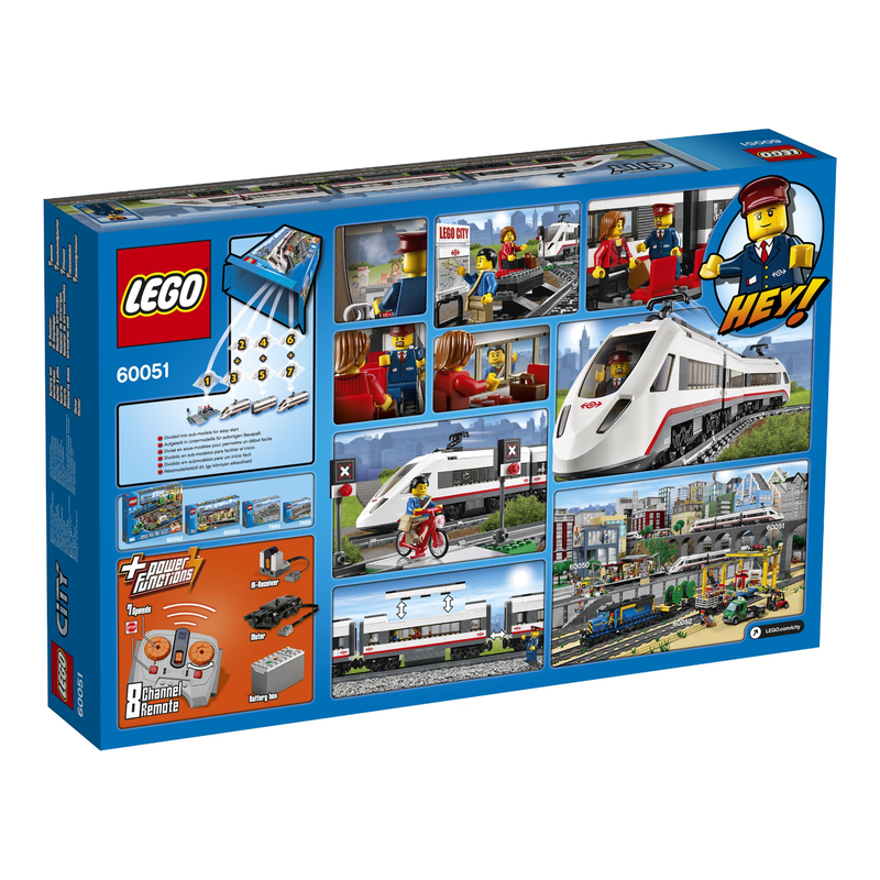 LEGO City Hochgeschwindigkeitszug 60051