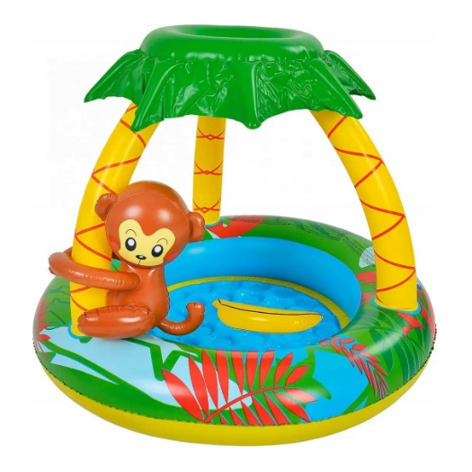 Jilong Monkey Baby Pool 102x102cm (⌀102cm)