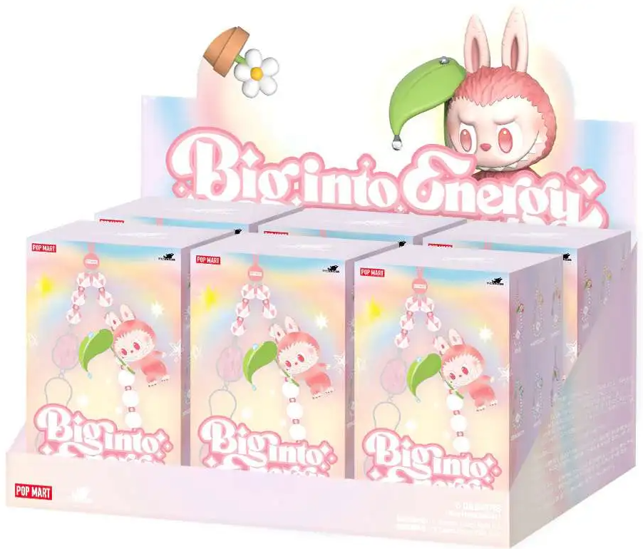 Pop Mart Labubu Big Into Energy Phone Charm Blindbox (Einzelpack)