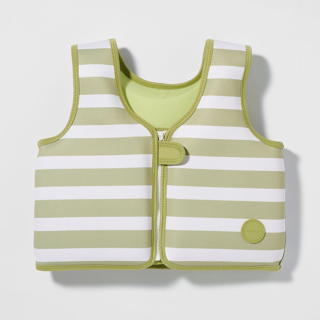 Sunnylife Kinder Schwimmweste 3-6 Into the Wild Khaki