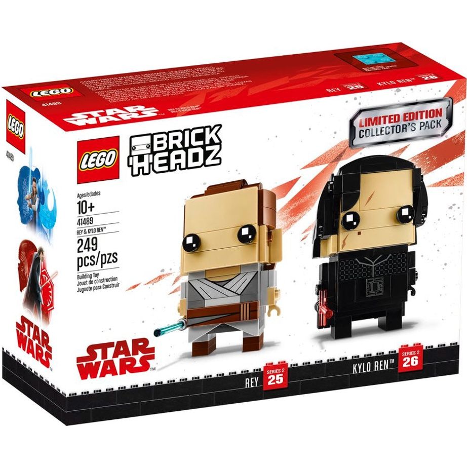 LEGO Brickheadz Rey & Kylo Ren 41489