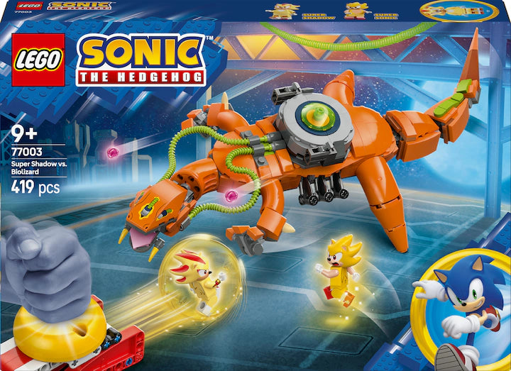 LEGO Sonic Super Shadow vs. Biolizard 77003