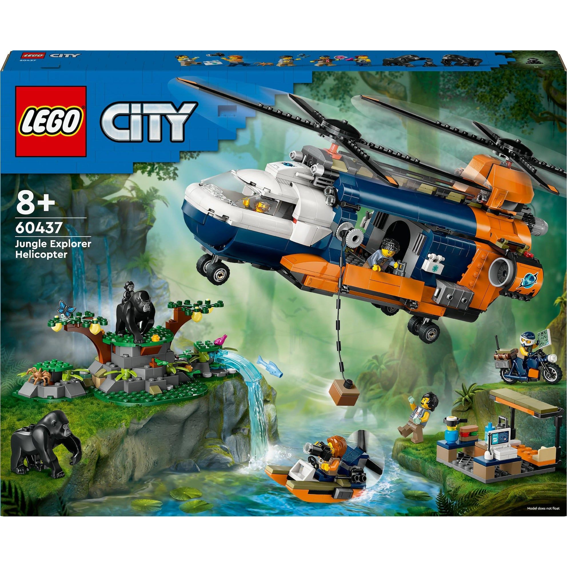 LEGO City Dschungelforscher-Hubschrauber 60437