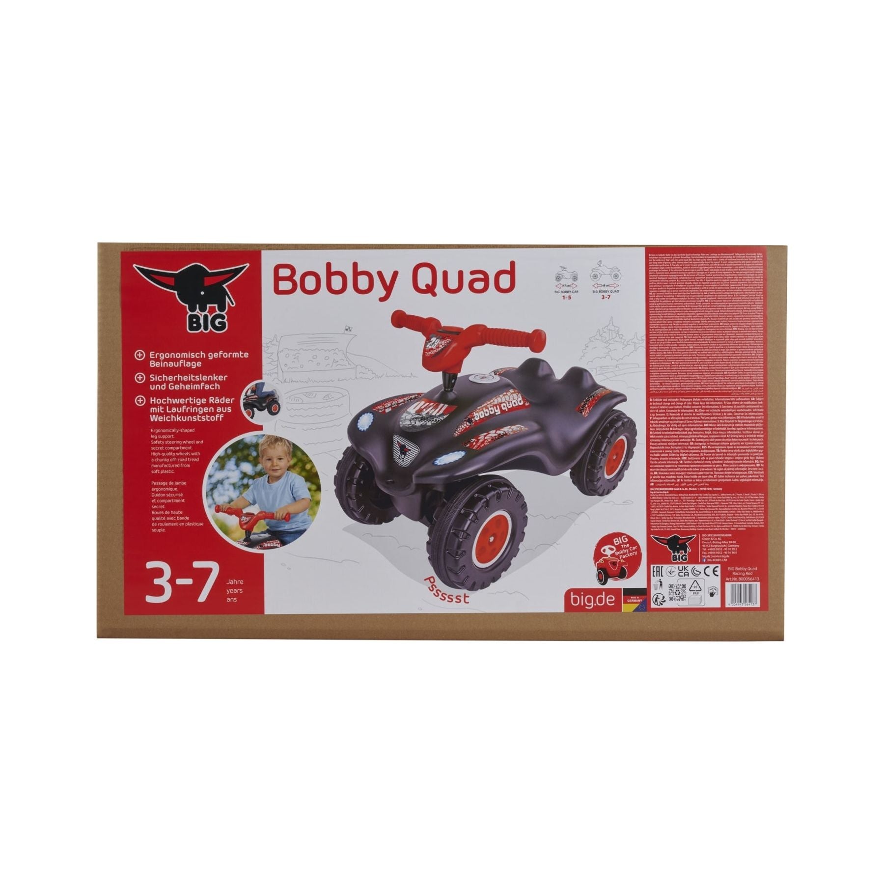 BIG Bobby Quad Racing Rot