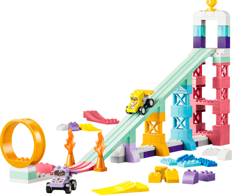 LEGO DUPLO Town Kreative Sprungschanzen mit kleinen Flitzern 3-in-1-Set 10478