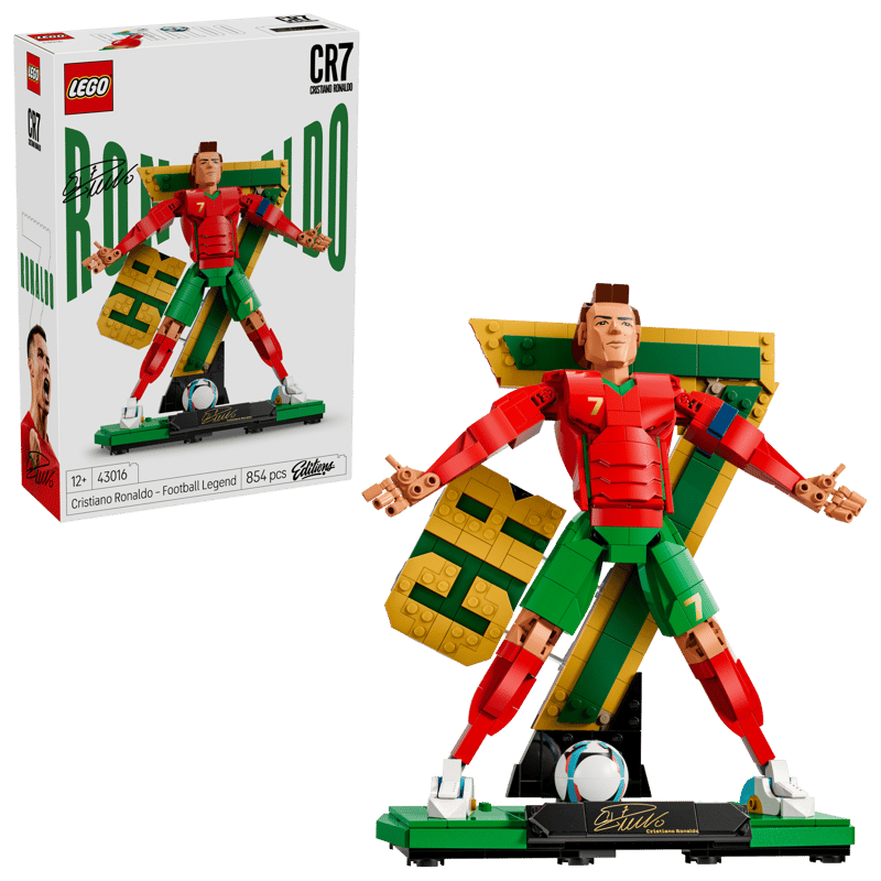 LEGO® Editions Cristiano Ronaldo – Fußballlegende 43016