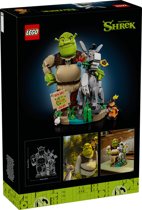 LEGO Shrek Shrek, Esel und Der Gestiefelte Kater 72423