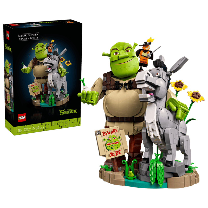 LEGO Shrek Shrek, Esel und Der Gestiefelte Kater 72423