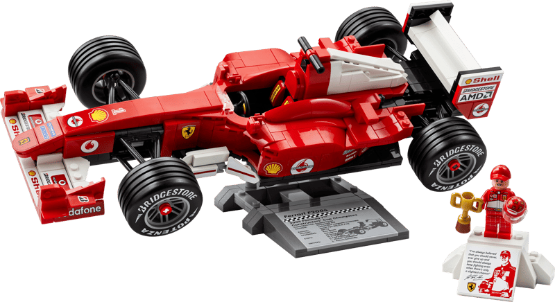 LEGO Icons Ferrari F2004 und Michael Schumacher 11375