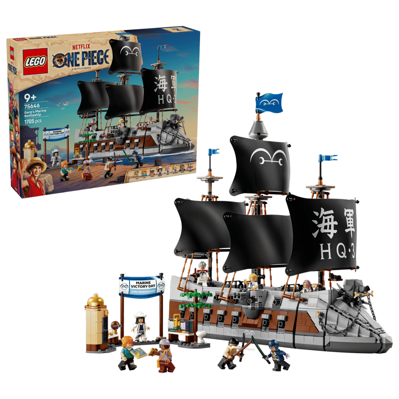 LEGO ONE PIECE Garps Marineschlachtschiff 75646