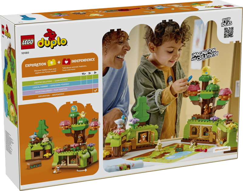 LEGO DUPLO Town Wald mit wilden Tieren 10480