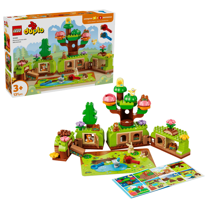 LEGO DUPLO Town Wald mit wilden Tieren 10480