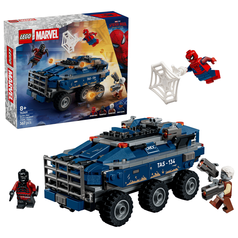 LEGO | Marvel Spider-Man Jagt den Gefängnistransporter 76349