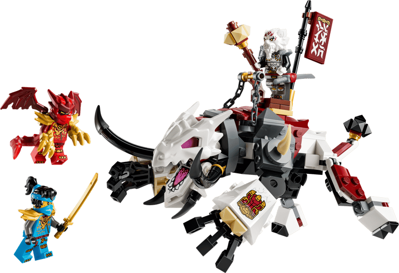 LEGO Ninjago Zilvar auf seinem Drachentier Grimtak 71863