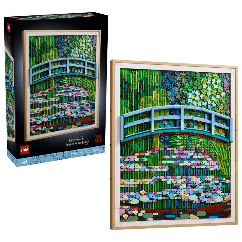 LEGO® Art Claude Monet – Brücke über einen Seerosenteich 31220