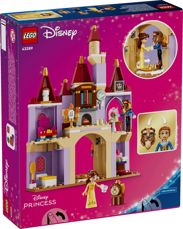 LEGO Disney™ Das verzauberte Schloss von Belle und dem Biest 43289