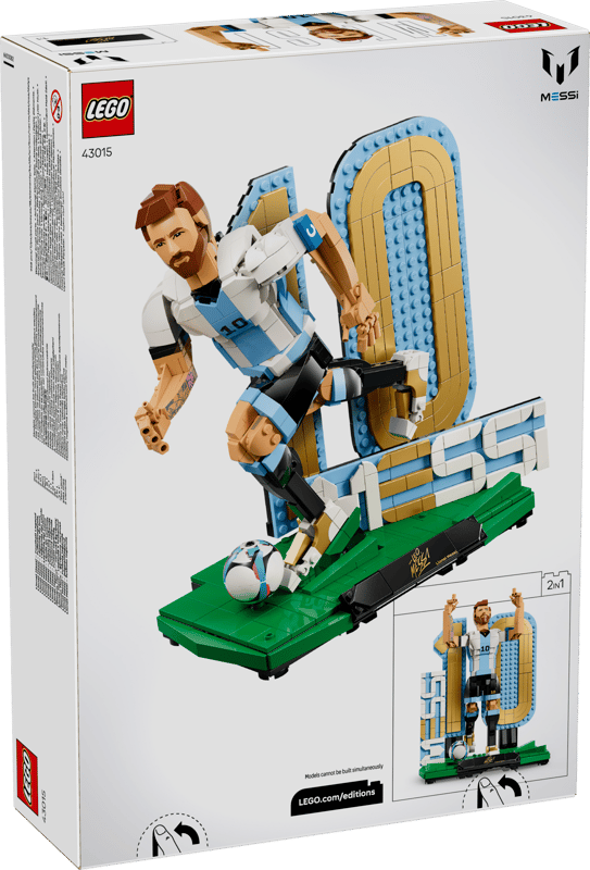LEGO® Editions Lionel Messi – Fußballlegende 43015