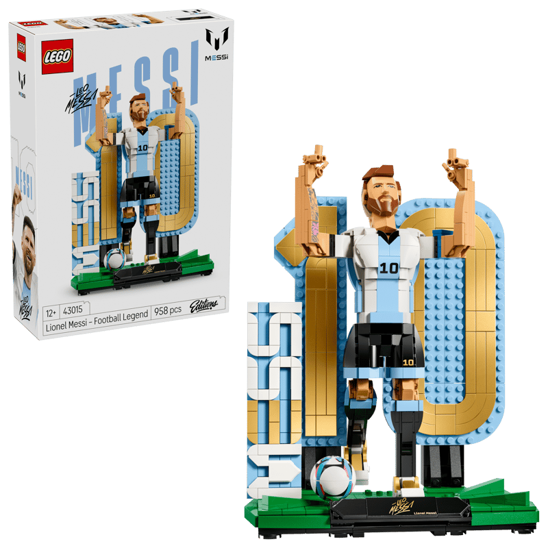LEGO® Editions Lionel Messi – Fußballlegende 43015