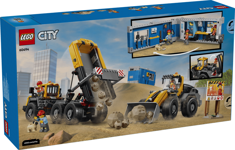LEGO LEGO City Kipplaster und Schaufellader 60494