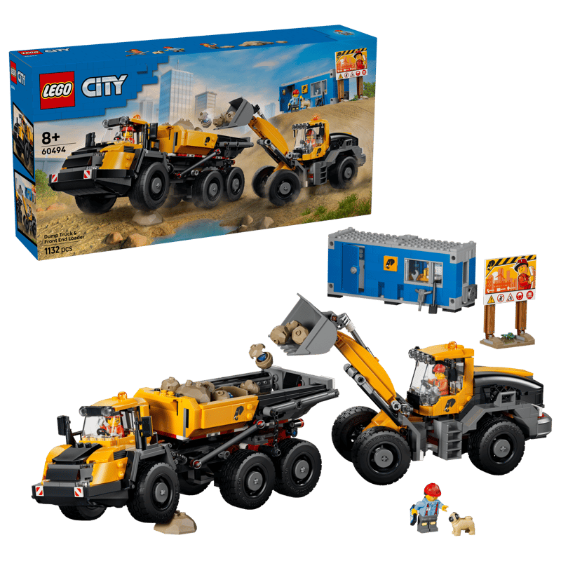 LEGO LEGO City Kipplaster und Schaufellader 60494