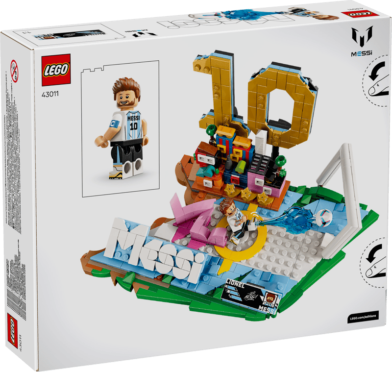 LEGO® Editions Lionel Messi – Fußball-Highlights 43011