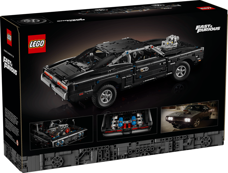 LEGO Technic Fast and Furious Dodge Charger R/T Auto 42231