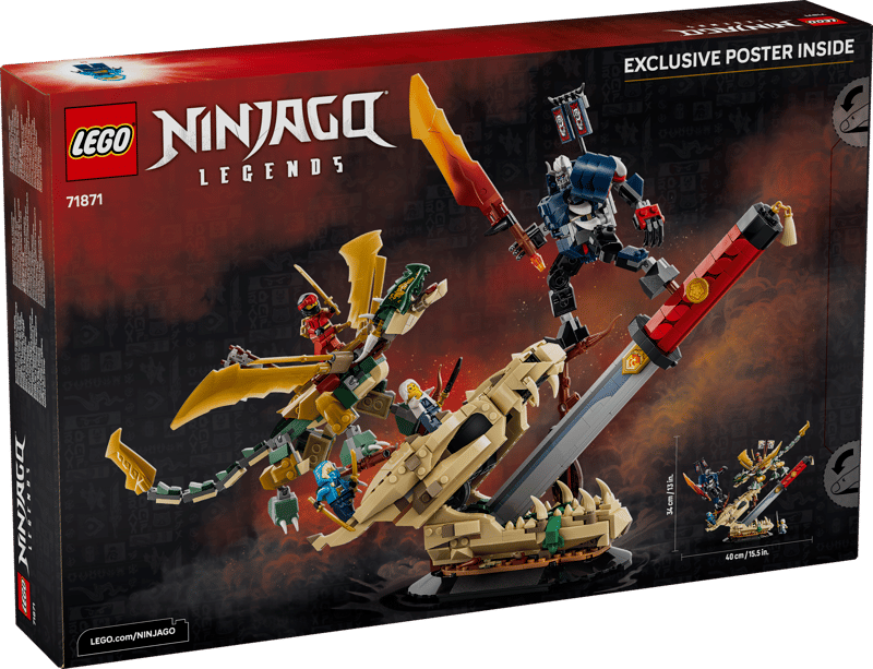 LEGO Ninjago Showdown auf der Drachenklinge 71871