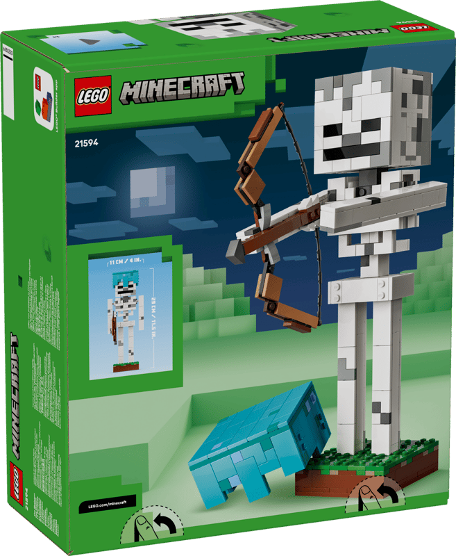 LEGO Minecraft Das Skelett 21594