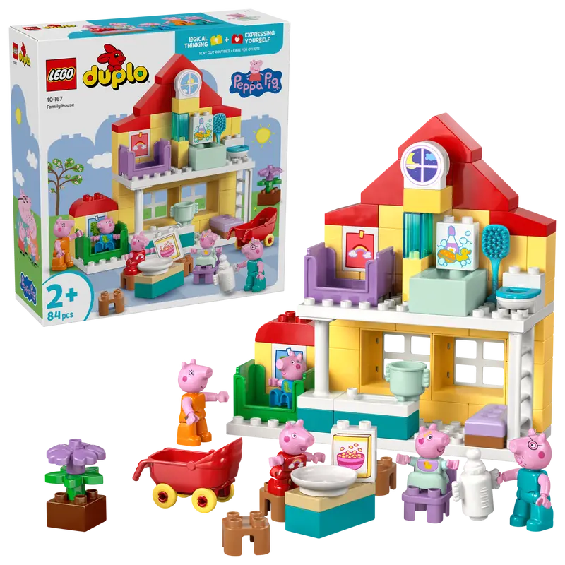 LEGO DUPLO Peppa Pig Familienhaus 10467